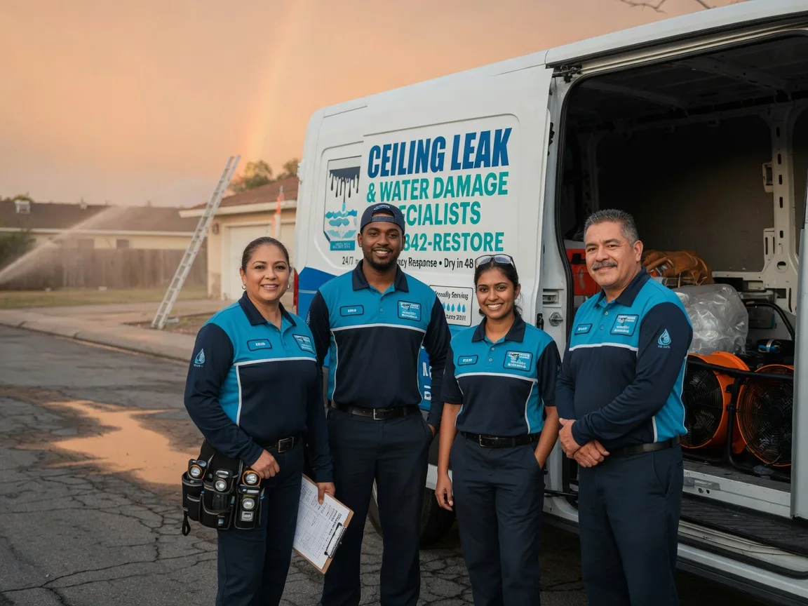 Ceiling Leak Cleanup company in Saint Onge, SD